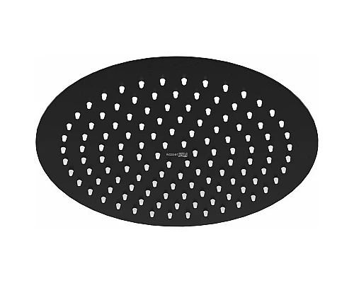 Заказать Верхний душ WasserKRAFT A258 Черный матовый в магазине сантехники Santeh-Crystal.ru