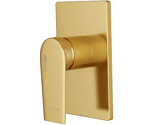 Заказать Гигиенический душ со смесителем WasserKRAFT А55094 Золото матовое в магазине сантехники Santeh-Crystal.ru