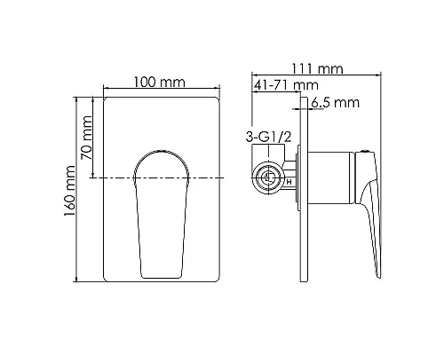 Заказать Гигиенический душ со смесителем WasserKRAFT А55094 Золото матовое в магазине сантехники Santeh-Crystal.ru