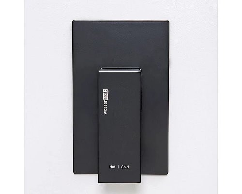 Заказать Гигиенический душ со смесителем WasserKRAFT A02041 Черный матовый в магазине сантехники Santeh-Crystal.ru