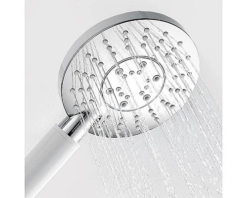 Купить Ручной душ WasserKRAFT A058 Хром Белый в магазине сантехники Santeh-Crystal.ru
