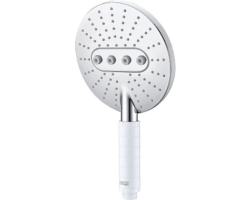 Заказать Ручной душ WasserKRAFT A059 Хром Белый в магазине сантехники Santeh-Crystal.ru