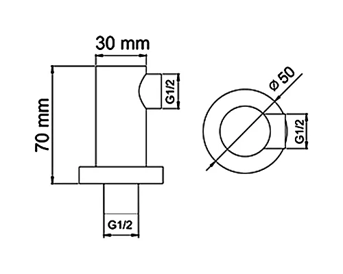 Заказать Душевая система WasserKRAFT Alme A171519 Thermo с термостатом Хром в магазине сантехники Santeh-Crystal.ru