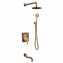 Душевая система ZorG Antic A 104DS-BR Бронза