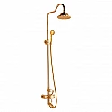 Душевая система ZorG Antic A 102DS-BR Бронза