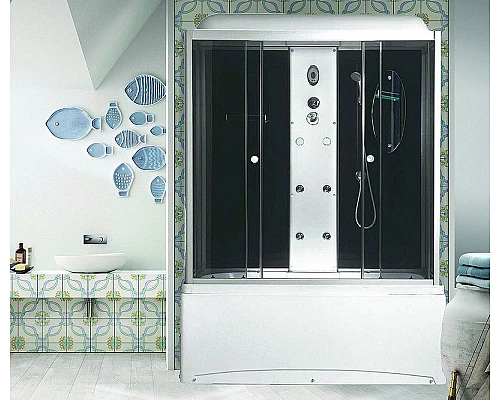 Заказать Душевая кабина Niagara 170х75 NG-5170-01 с гидромассажем в магазине сантехники Santeh-Crystal.ru