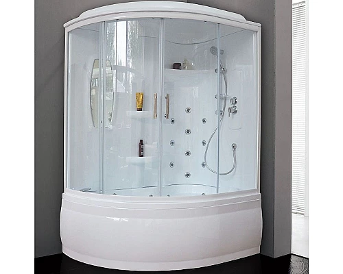 Заказать Душевой бокс Royal Bath ALP 150x100 RB150ALP-T-R с гидромассажем в магазине сантехники Santeh-Crystal.ru