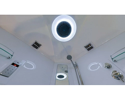 Приобрести Душевой бокс Timo Lux 150x150 T-7755 с гидромассажем в магазине сантехники Santeh-Crystal.ru