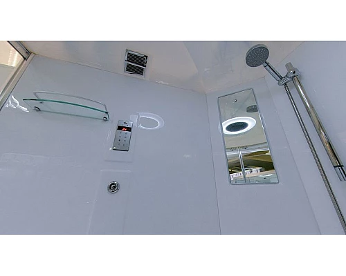 Приобрести Душевой бокс Timo Lux 150x150 T-7755 с гидромассажем в магазине сантехники Santeh-Crystal.ru