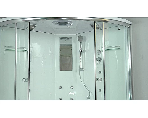 Приобрести Душевой бокс Timo Lux 150x150 T-7755 с гидромассажем в магазине сантехники Santeh-Crystal.ru