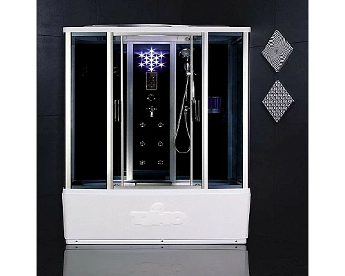 Приобрести Душевой бокс Timo Standart 140x88 T-1140 с гидромассажем в магазине сантехники Santeh-Crystal.ru