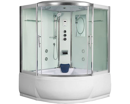 Заказать Душевой бокс WeltWasser WW500 Emmer 15055 150x150 10000003291 профиль Хром стекло прозрачное в магазине сантехники Santeh-Crystal.ru