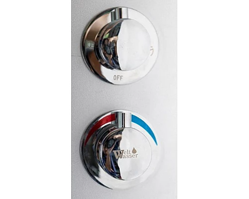 Заказать Душевой бокс WeltWasser WW500 Emmer 15055 150x150 10000003291 профиль Хром стекло прозрачное в магазине сантехники Santeh-Crystal.ru