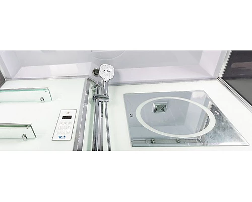 Приобрести Душевой бокс WeltWasser WW500 Emmer 150/85/55 150х85 10000003925 с гидромассажем в магазине сантехники Santeh-Crystal.ru