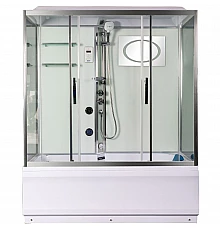Душевой бокс WeltWasser WW500 Emmer 170/85/55 170х85 10000003926 с гидромассажем