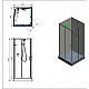 Заказать Душевая кабина Aquanet Passion EVO S Black 90х90 282009 без гидромассажа в магазине сантехники Santeh-Crystal.ru