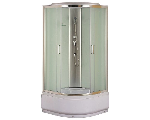 Купить Душевая кабина Aquanet SC-1000Q 100х100 243329 без гидромассажа в магазине сантехники Santeh-Crystal.ru