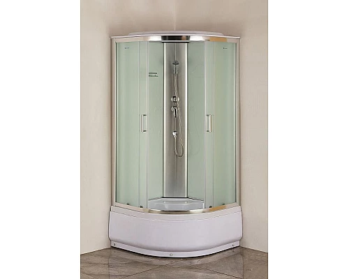 Купить Душевая кабина Aquanet SC-1000Q 100х100 243329 без гидромассажа в магазине сантехники Santeh-Crystal.ru