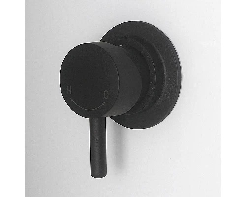 Заказать Душевая кабина Grossman GR250 100x100 Черная без гидромассажа в магазине сантехники Santeh-Crystal.ru