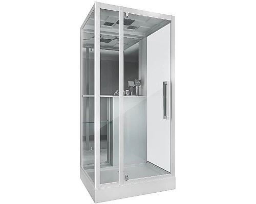 Заказать Душевая кабина Grossman 100x90 GR166 без гидромассажа в магазине сантехники Santeh-Crystal.ru