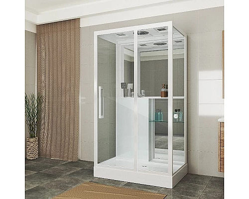 Купить Душевая кабина Grossman 120х82 GR167 без гидромассажа в магазине сантехники Santeh-Crystal.ru