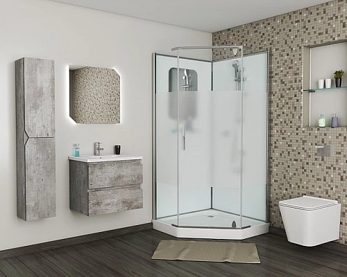 Заказать Душевая кабина Grossman GR-170D 100x100 без гидромассажа в магазине сантехники Santeh-Crystal.ru