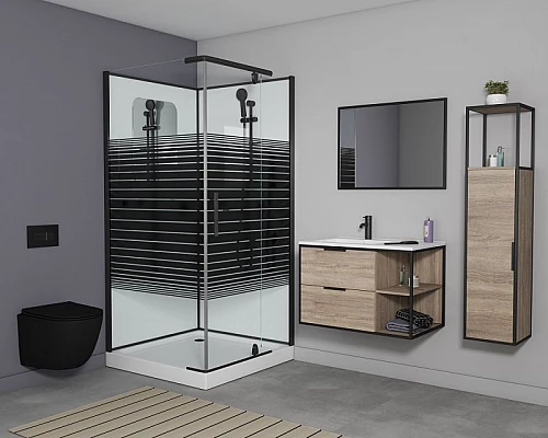 Купить Душевая кабина Grossman GR-271Q R 90x90 без гидромассажа в магазине сантехники Santeh-Crystal.ru