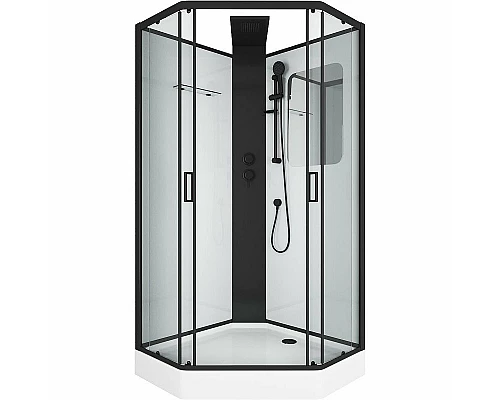 Купить Душевая кабина Grossman Elegans 100x100 GR250D без гидромассажа в магазине сантехники Santeh-Crystal.ru