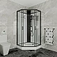 Приобрести Душевая кабина Grossman Elegans 90x90 GR251D без гидромассажа в магазине сантехники Santeh-Crystal.ru