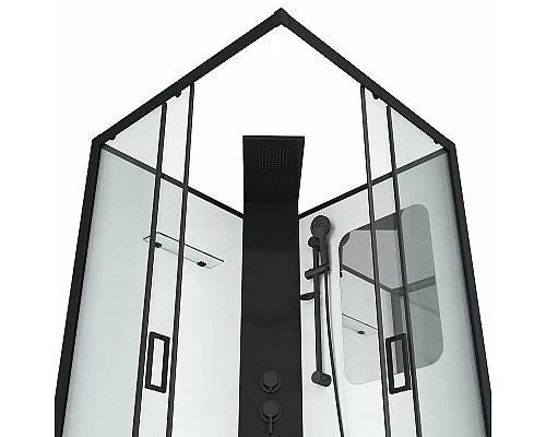 Купить Душевая кабина Grossman Elegans 100x100 GR250Q без гидромассажа в магазине сантехники Santeh-Crystal.ru