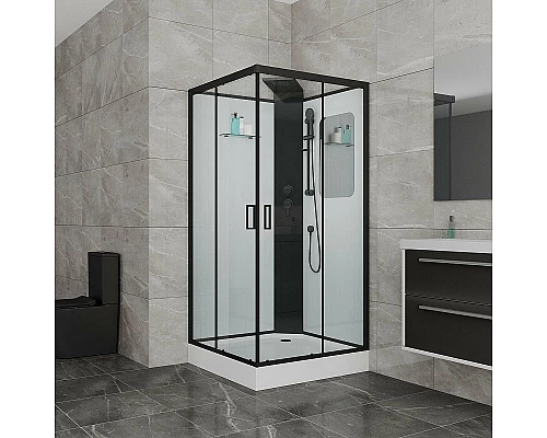 Купить Душевая кабина Grossman Elegans 100x100 GR250Q без гидромассажа в магазине сантехники Santeh-Crystal.ru