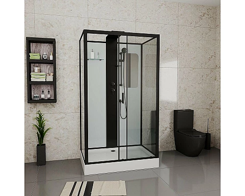 Заказать Душевая кабина Grossman Elegans 120x80 GR252Q без гидромассажа в магазине сантехники Santeh-Crystal.ru