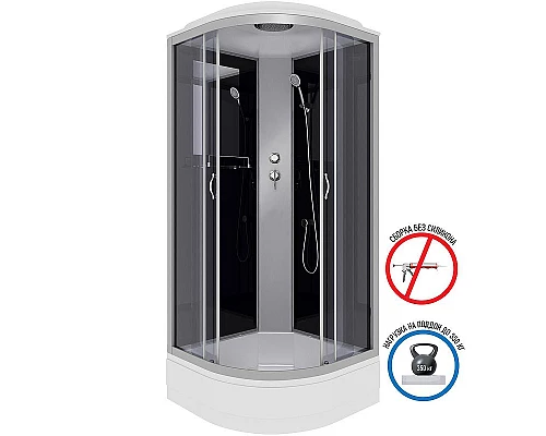Заказать Душевая кабина Niagara 80x80 NG-3503-14 без гидромассажа в магазине сантехники Santeh-Crystal.ru