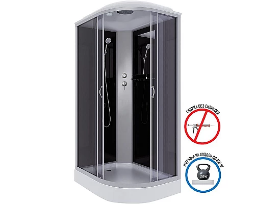 Купить Душевая кабина Niagara Classic 120х80 NG-3512-14L без гидромассажа в магазине сантехники Santeh-Crystal.ru