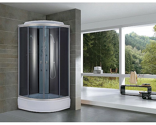 Купить Душевая кабина Niagara Classic 90x90 NG-3517-14 с гидромассажем в магазине сантехники Santeh-Crystal.ru