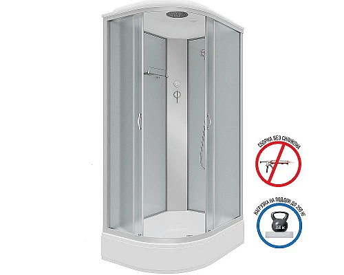 Купить Душевая кабина Niagara Classic 120х90 NG-33294-14R без гидромассажа в магазине сантехники Santeh-Crystal.ru