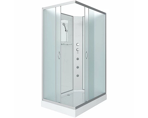 Приобрести Душевая кабина Niagara Classic 120х80 NG-43285-14QBKG с гидромассажем в магазине сантехники Santeh-Crystal.ru