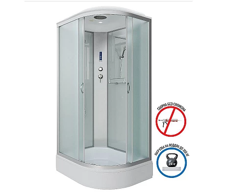 Приобрести Душевая кабина Niagara Classic 110х90 L NG-33194-14LP без гидромассажа в магазине сантехники Santeh-Crystal.ru