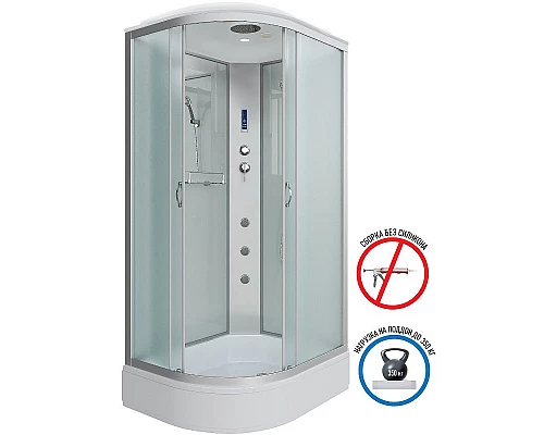 Приобрести Душевая кабина Niagara Classic 110х90 R NG-33194-14RF с гидромассажем в магазине сантехники Santeh-Crystal.ru