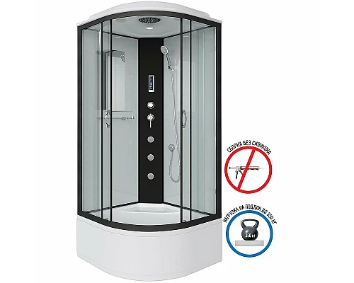 Купить Душевая кабина Niagara Classic 80х80 NG-6707-14F с гидромассажем в магазине сантехники Santeh-Crystal.ru