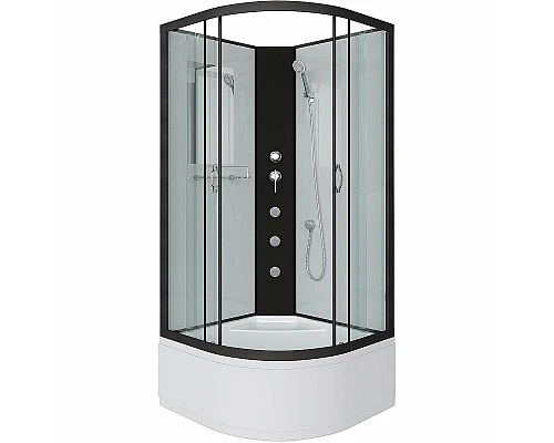 Купить Душевая кабина Niagara Classic 90х90 NG-6708-14BKG с гидромассажем в магазине сантехники Santeh-Crystal.ru