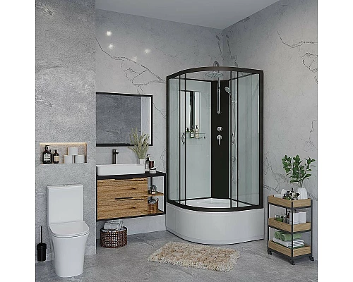 Купить Душевая кабина Niagara Classic 90х90 NG-6708-14BKT без гидромассажа в магазине сантехники Santeh-Crystal.ru