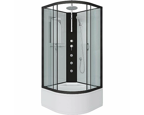 Заказать Душевая кабина Niagara Classic 90х90 NG-6708-14BKTG с гидромассажем в магазине сантехники Santeh-Crystal.ru