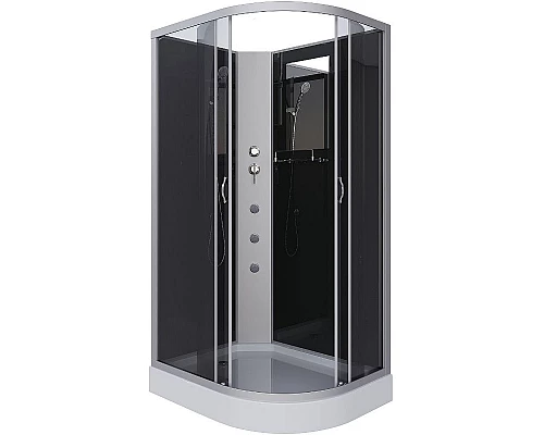 Приобрести Душевая кабина Niagara Classic 120х80 L NG-3512-14LBKG с гидромассажем в магазине сантехники Santeh-Crystal.ru