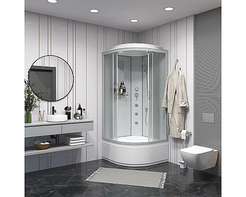 Заказать Душевая кабина Niagara Classic 80x80 NG-2307-14G с гидромассажем в магазине сантехники Santeh-Crystal.ru