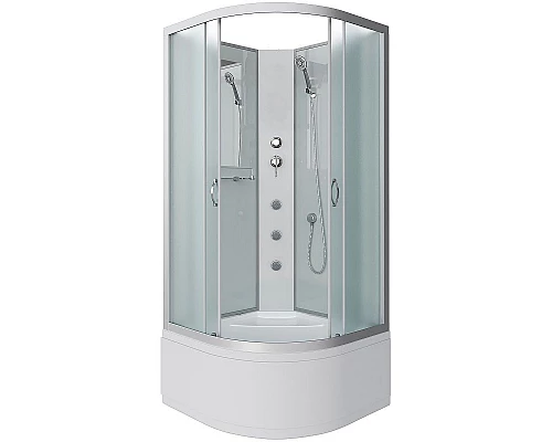 Заказать Душевая кабина Niagara Classic 100x100 NG-2309-14BKG с гидромассажем в магазине сантехники Santeh-Crystal.ru