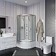 Заказать Душевая кабина Niagara Classic 100x100 NG-2309-14BKG с гидромассажем в магазине сантехники Santeh-Crystal.ru