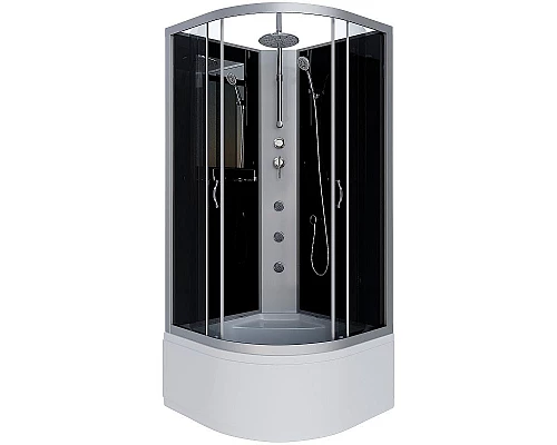 Купить Душевая кабина Niagara Classic 100x100 NG-2509-14BKTG с гидромассажем в магазине сантехники Santeh-Crystal.ru