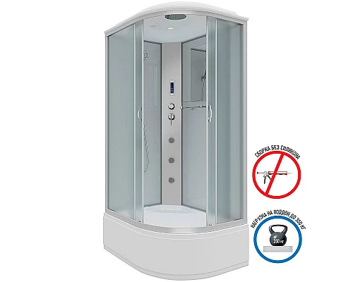 Купить Душевая кабина Niagara Classic 120x80 L NG-2310-14LF с гидромассажем в магазине сантехники Santeh-Crystal.ru