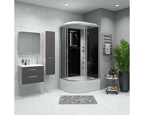 Заказать Душевая кабина Niagara Classic 120x80 R NG-2510-14RG с гидромассажем в магазине сантехники Santeh-Crystal.ru